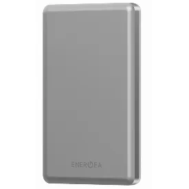 Внешний аккумулятор  EnergEA AluPac Mini 5K, MagSafe, 5000 мАч, Natural Titanium, титан
